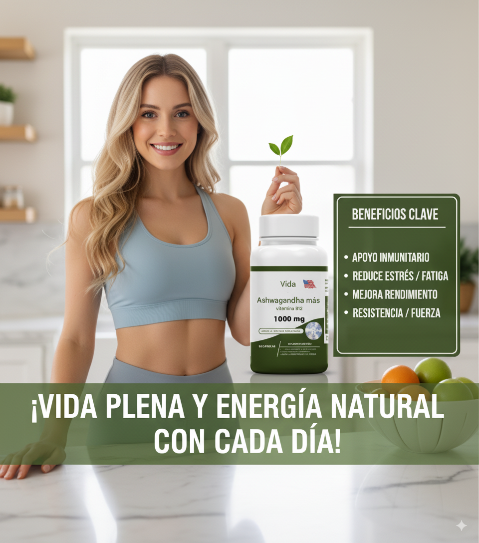Ashwagandha con vitamina B12