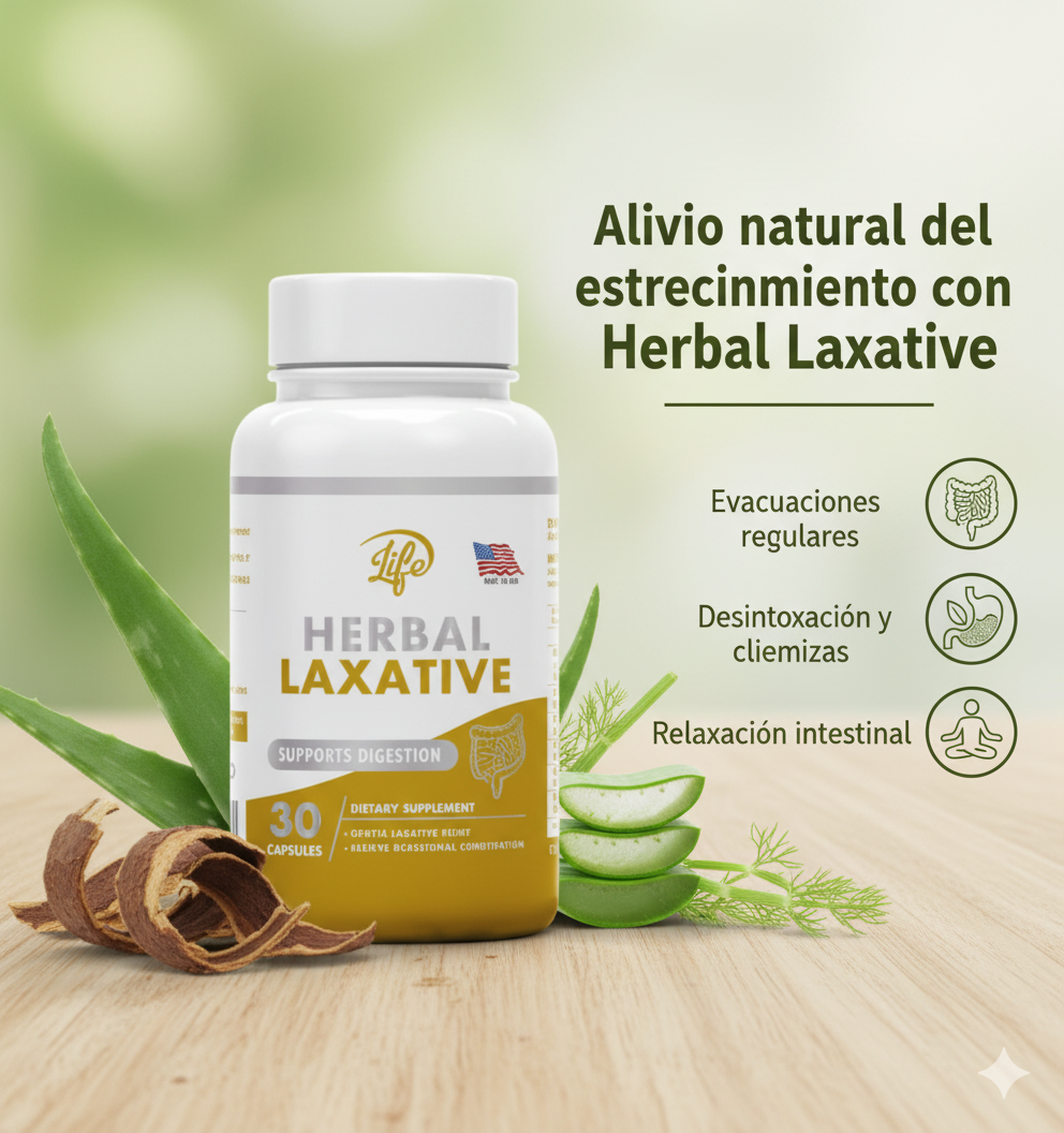 DETOX DIGESTIVE Colon Cleanse + Herbal Laxative ( 2 PRODUCTOS)