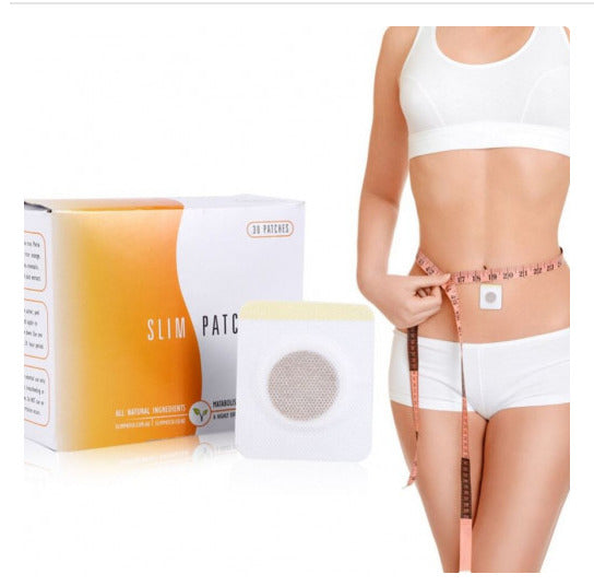 🌿 3 CAJAS DE PARCHES ADELGAZANTES SLIM PATCH (30 UNIDADES)