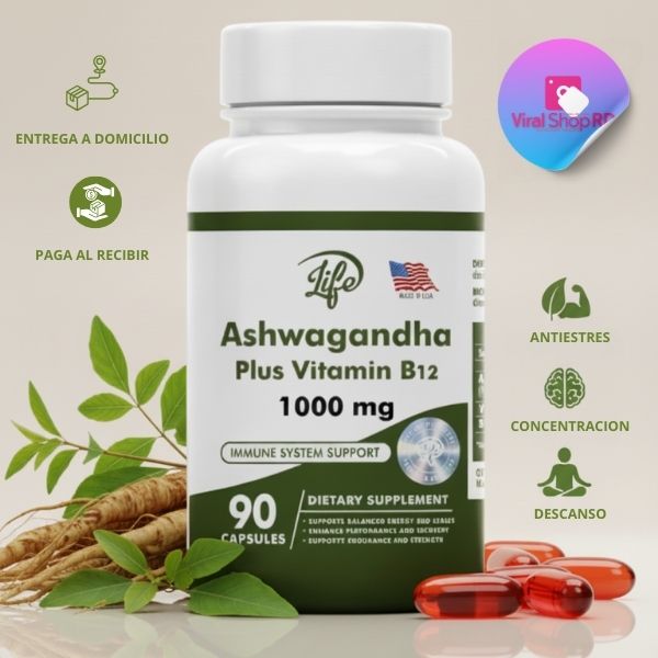 Ashwagandha con vitamina B12