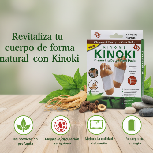 3 CAJAS X 10 UNIDADES DE PARCHES DETOX KINOKI PARA PIES