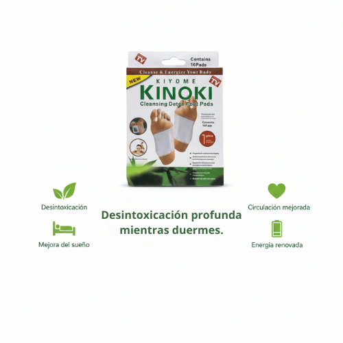 3 CAJAS X 10 UNIDADES DE PARCHES DETOX KINOKI PARA PIES