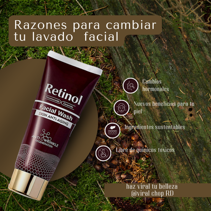 kit de cuidado facial, cuidado de la piel de retinol