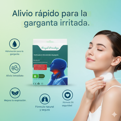 PARCHES PARA LA GARGANTA
