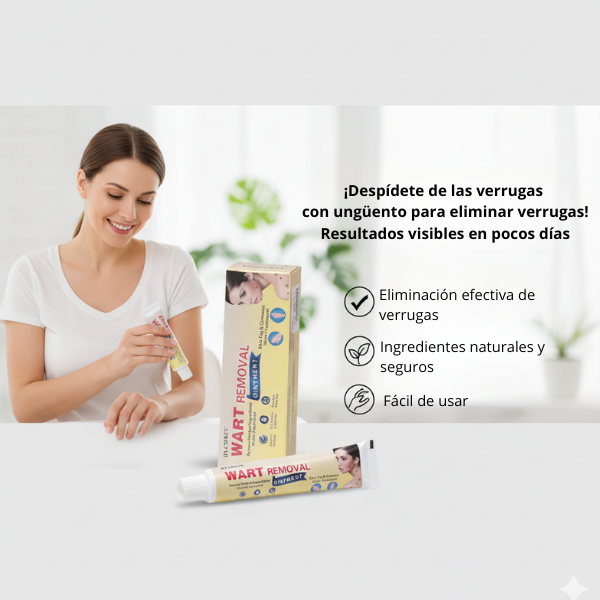 CREMA REMOVEDORA DE VERRUGAS