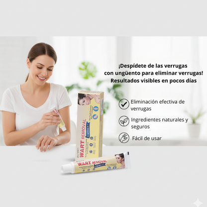 CREMA REMOVEDORA DE VERRUGAS