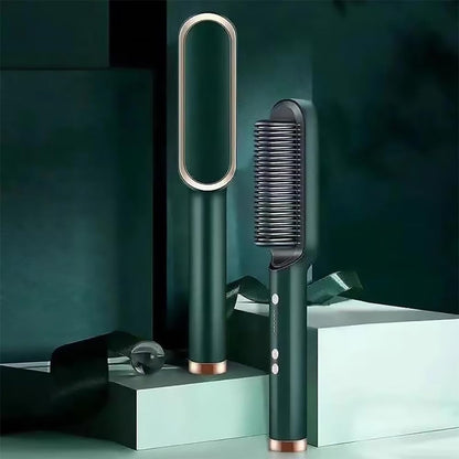 💇‍♀️ CEPILLO ALISADOR ELÉCTRICO PREMIUM 2 EN 1