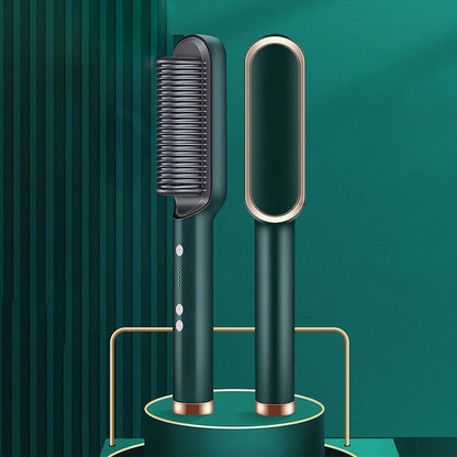 💇‍♀️ CEPILLO ALISADOR ELÉCTRICO PREMIUM 2 EN 1