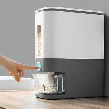 🍚 Dispensador Automático de Granos con Botón Inteligente