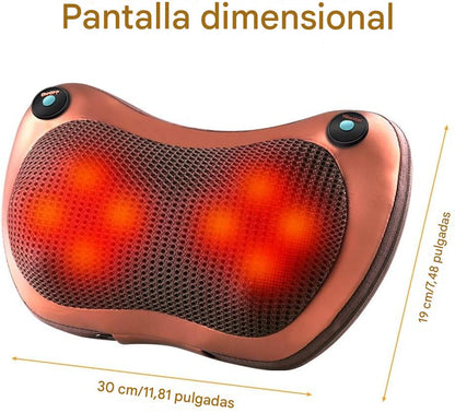💆‍♂️ Almohada Masajeadora Portátil – Car & Home
