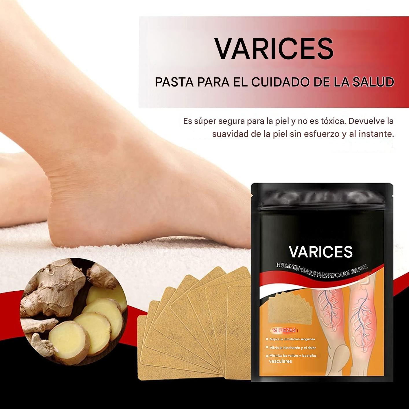 3 SOBRES DE 12 PARCHES PARA VARICES