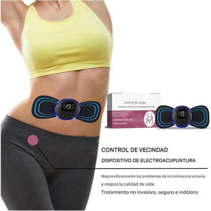 Mini Masajeador y Tonificador Muscular Portátil con Estimulación EMS