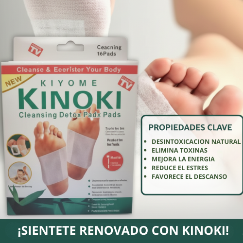 3 CAJAS X 10 UNIDADES DE PARCHES DETOX KINOKI PARA PIES