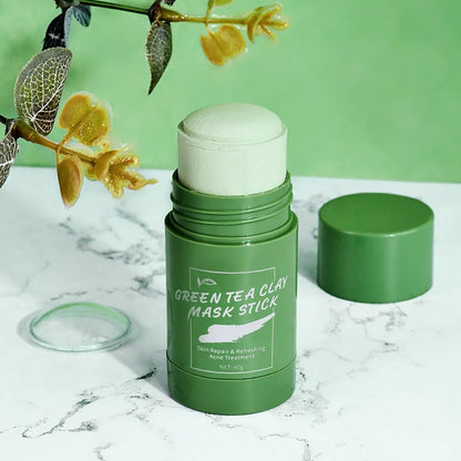 Mascarilla Facial en Barra a base de Té Verde y Arcilla