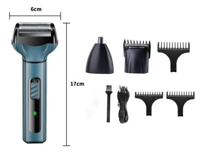 🧔‍♂️ KIT DE AFEITADO Y CUIDADO PERSONAL DALING 3 EN 1