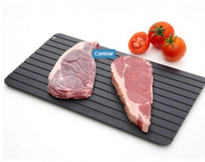 🧊 Tabla Descongelante Rápida de Alimentos