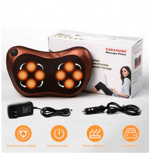 💆‍♂️ Almohada Masajeadora Portátil – Car & Home