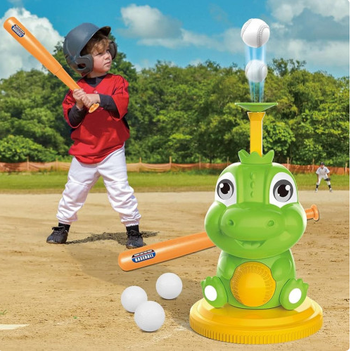⚾ Set de Béisbol Automático Dino-Lanzador para Niños