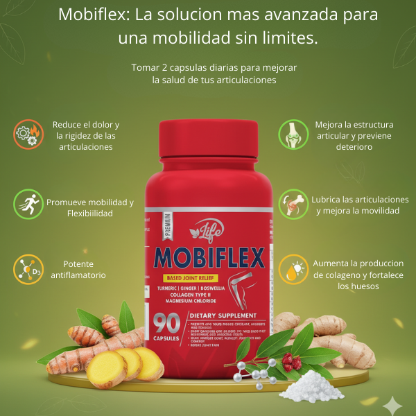 Mobiflex (especial para dolores Articulares) x 90 Capsulas