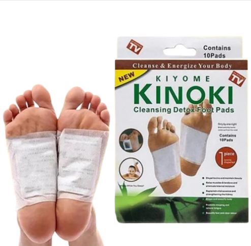 3 CAJAS X 10 UNIDADES DE PARCHES DETOX KINOKI PARA PIES