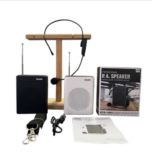 🔊 Parlante Portátil con Micrófono Inalámbrico — Voz Clara y Potente Dondequiera que Estés