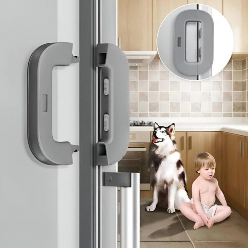 🔒 Cerradura Magnética de Seguridad para Puertas – Protección Inteligente para Niños y Mascotas