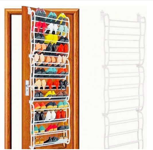 👟 Organizador de Zapatos para Puerta de 36 Pares